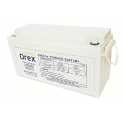 Orex 12V 160Ah (20Hr) Vrla Deep Cycle Jel Akü (484x170x241mm)
